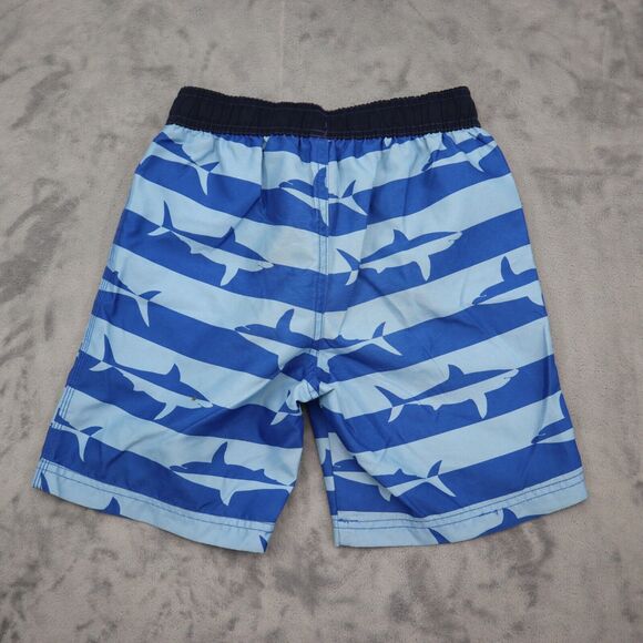 Gymboree Shorts Boys 6 Blue Dolphin Drawstring Stretchable Waist Bottoms - Picture 7 of 15